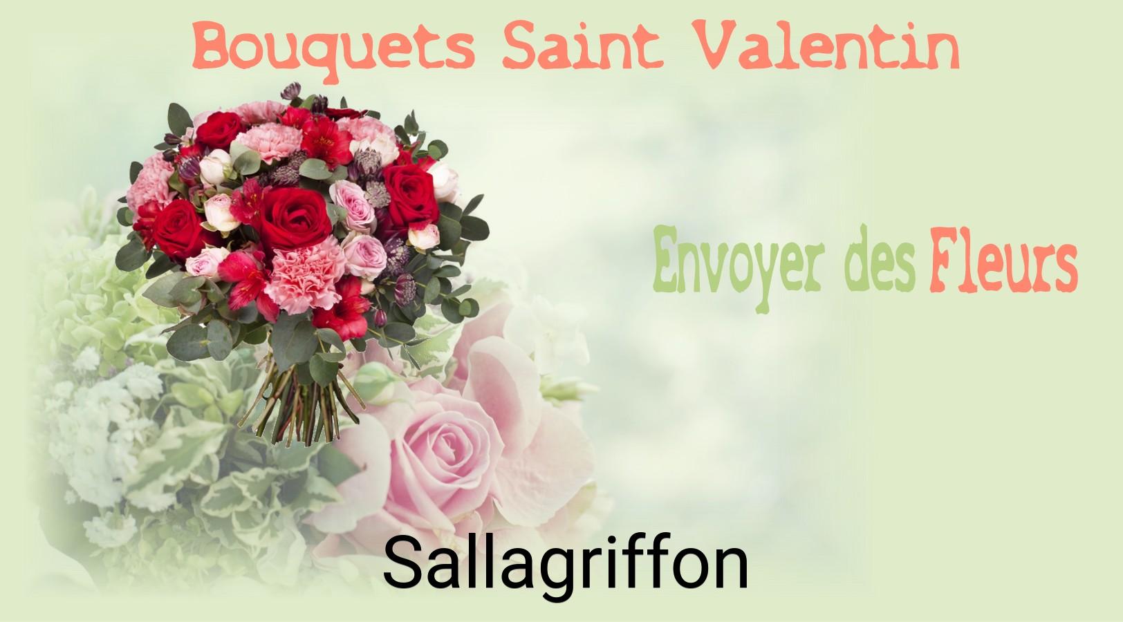 Roses de Saint-Valentin livrées à Sallagriffon